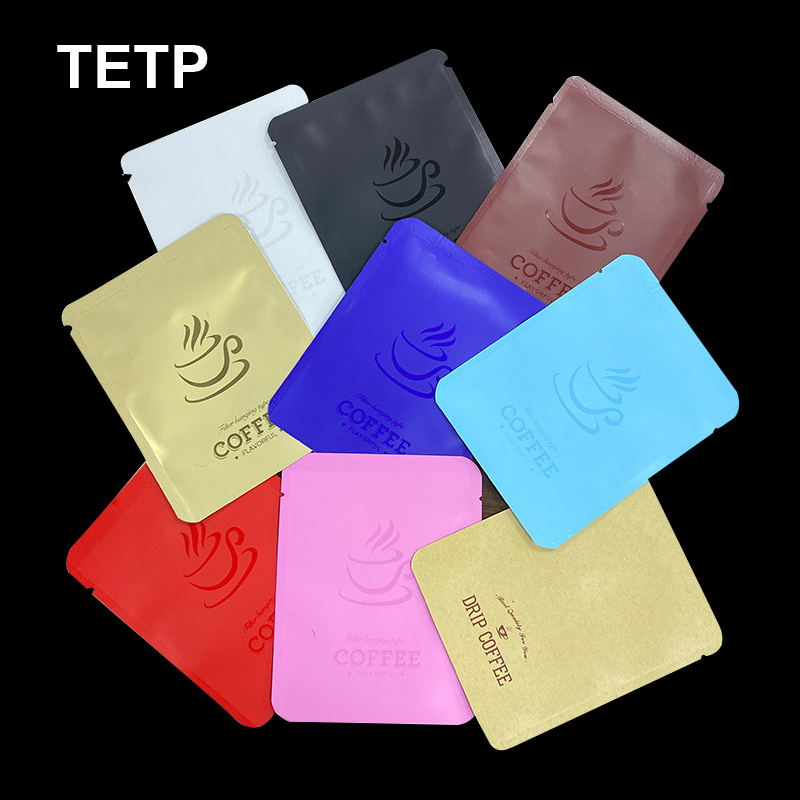 Pocket Coffee Maker - TETP 100 unidades de sacos de