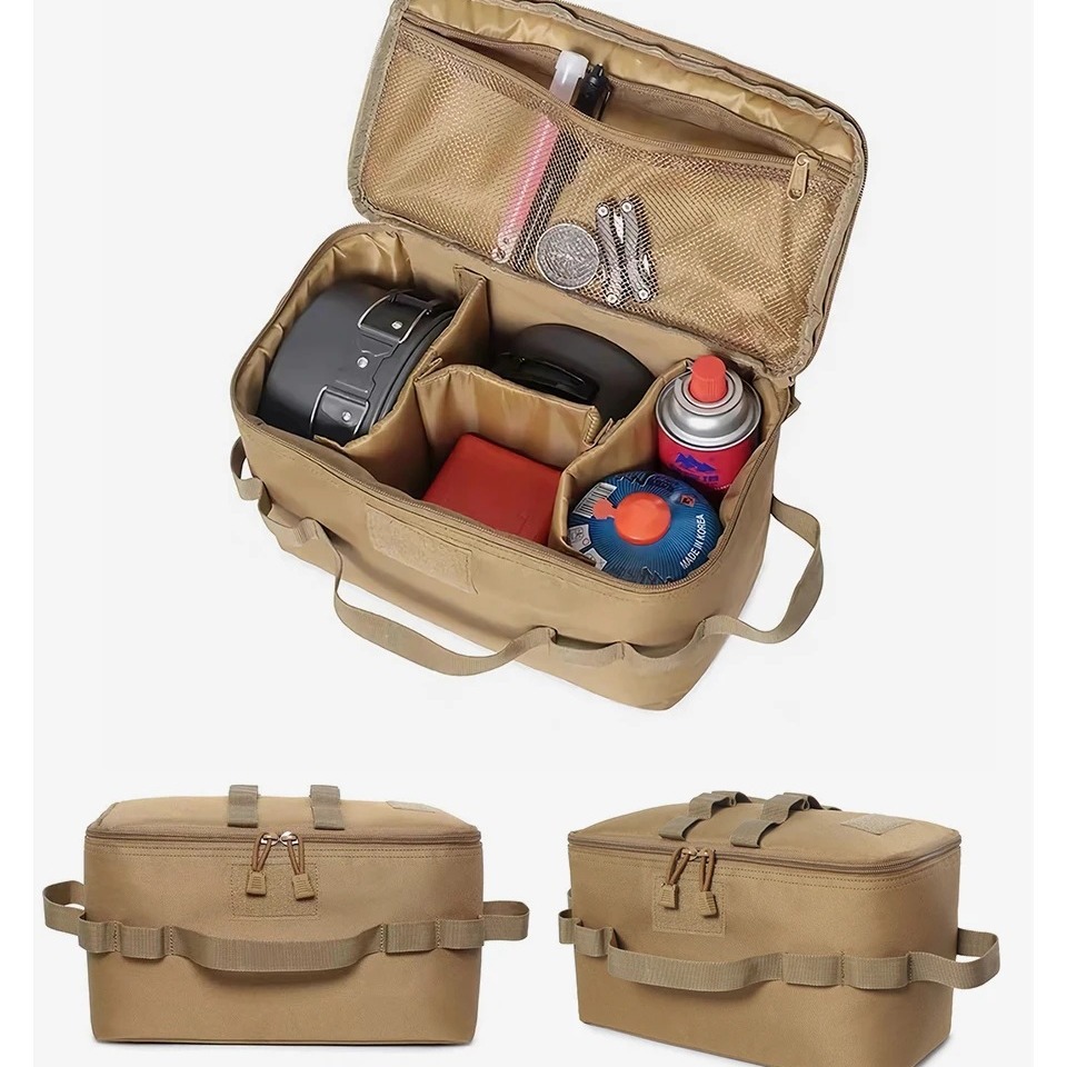 Camping Cooking Full Set - Bolsa de Armazenamento para Botijão de