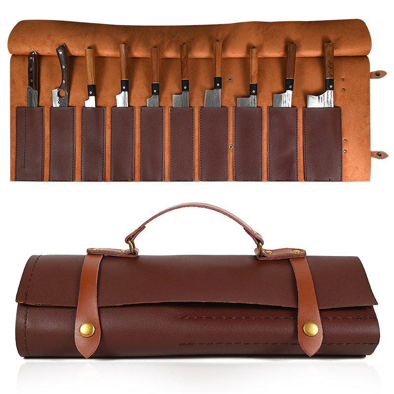 Camping Cooking Organizer - 8 9 11 slot portátil faca
