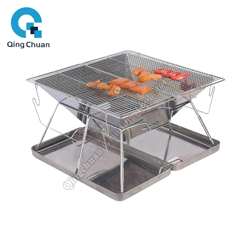 Camping Cooking Fire Stove - Churrasqueira de Camping, Fogão a Carvão,