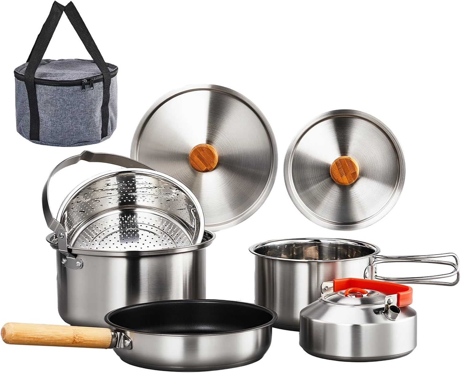 Campfire Cooking - Conjunto de Utensílios de Cozinha de