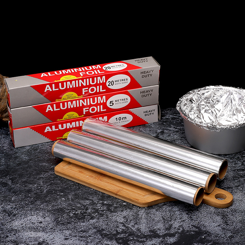 Aluminum Foil Heavy Duty - Rolo de Papel Alumínio Reforçado, 5/10/20