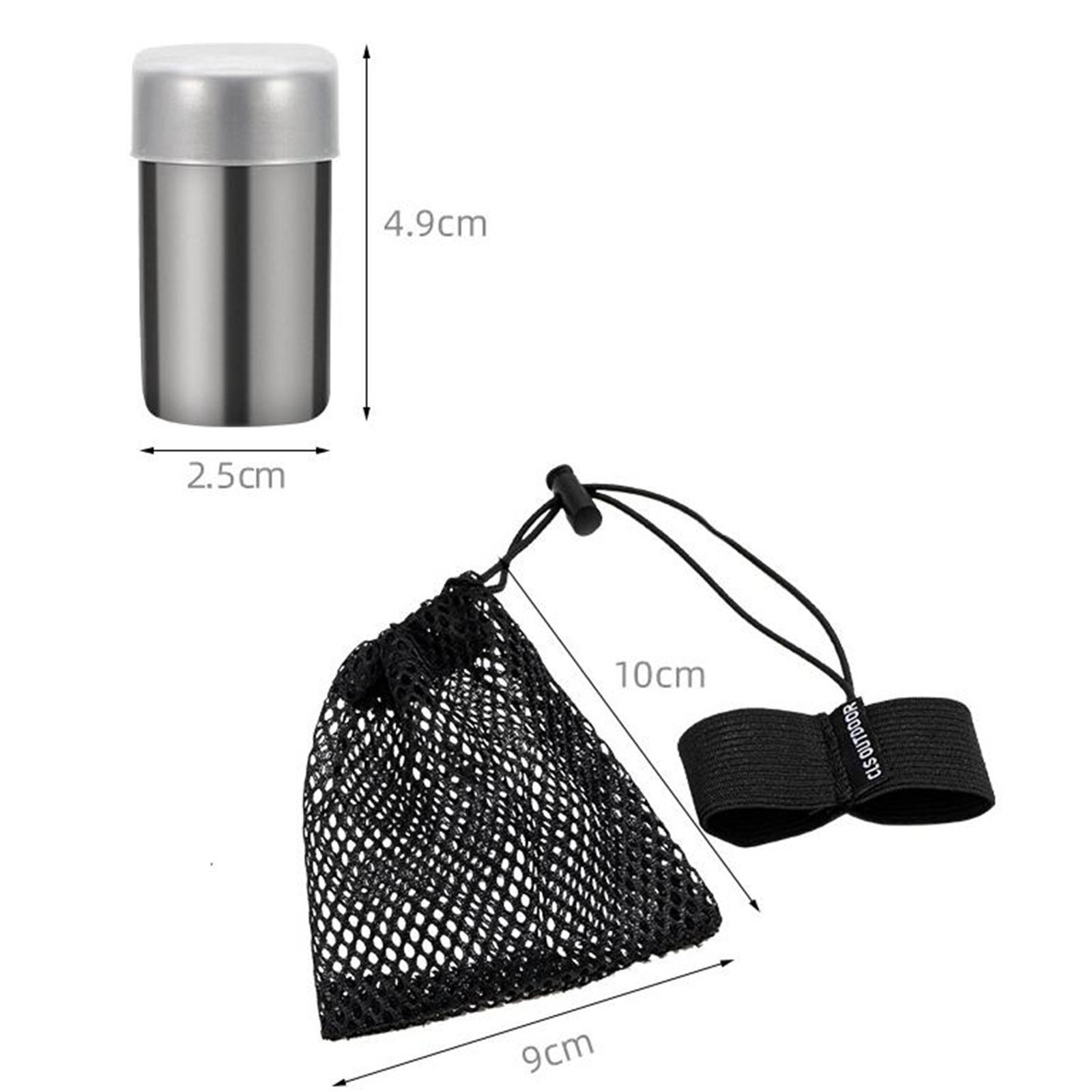 Spice Kit Compact - Mini Frascos de Temperos em Aço
