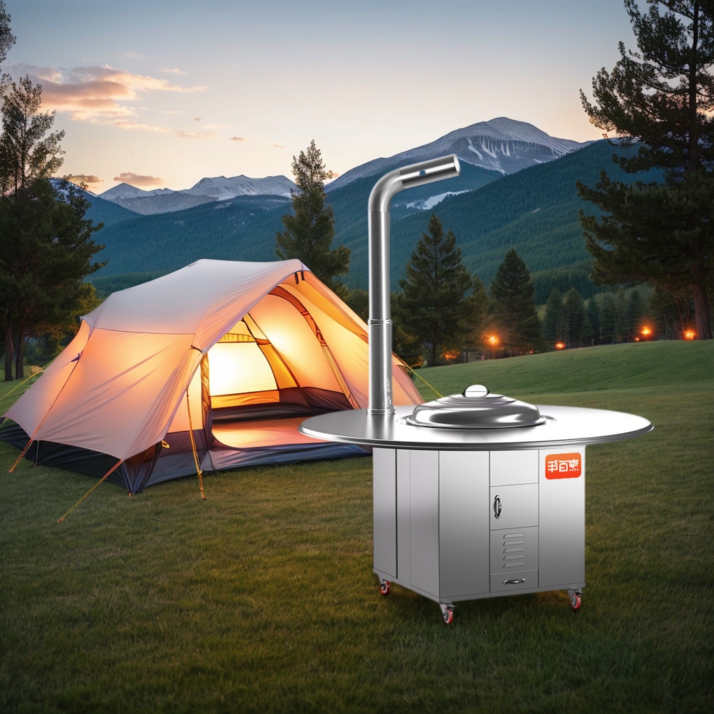 Camping Cooking Fire Stove - Fogão a Lenha Portátil de Alta