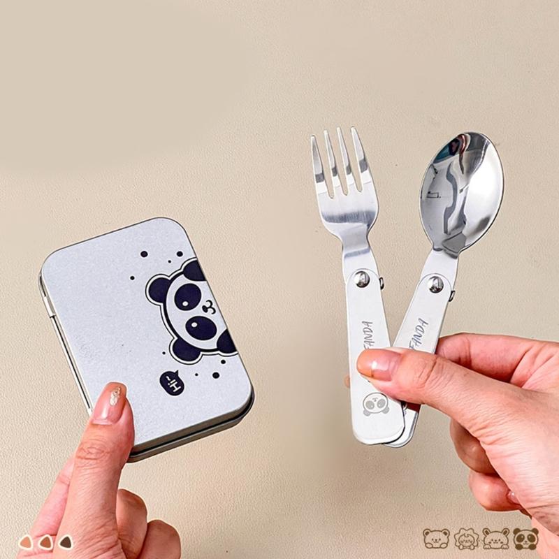 Conjunto talheres dobráveis ​​ - Camping Cooking Cutlery Set avaliação e preço