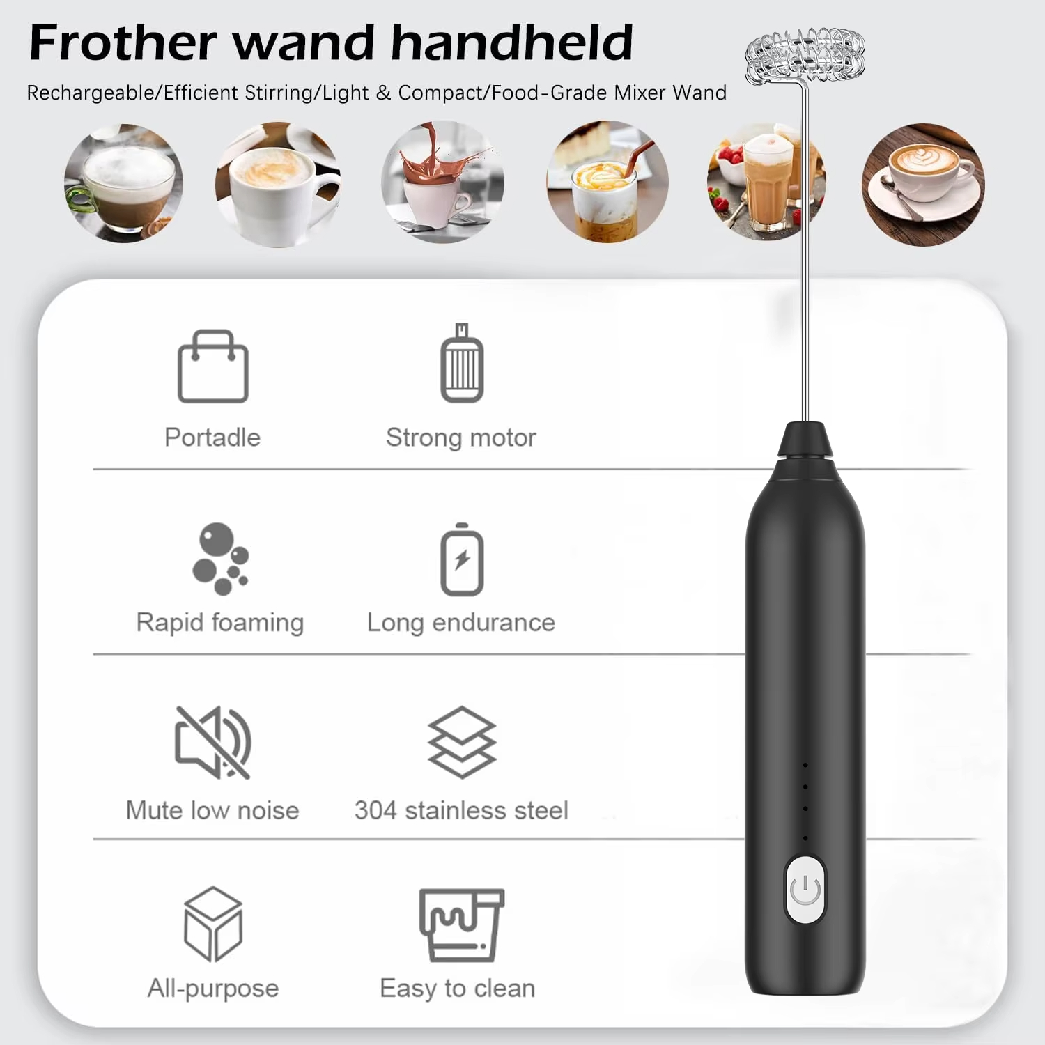Batedor de Espuma Elétrico Sem - Pocket Coffee Maker avaliação e preço
