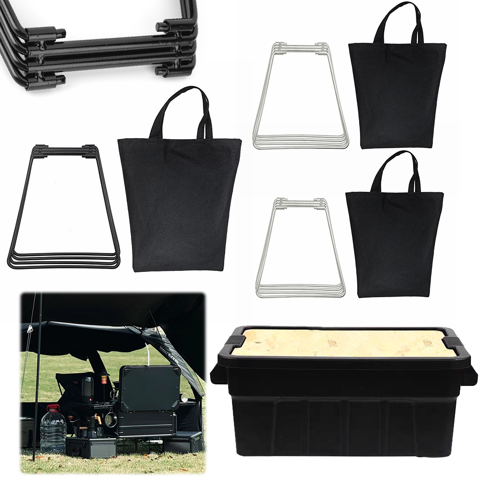 Suporte de metal dobrável para - Camping Cooking Organizer avaliação e preço