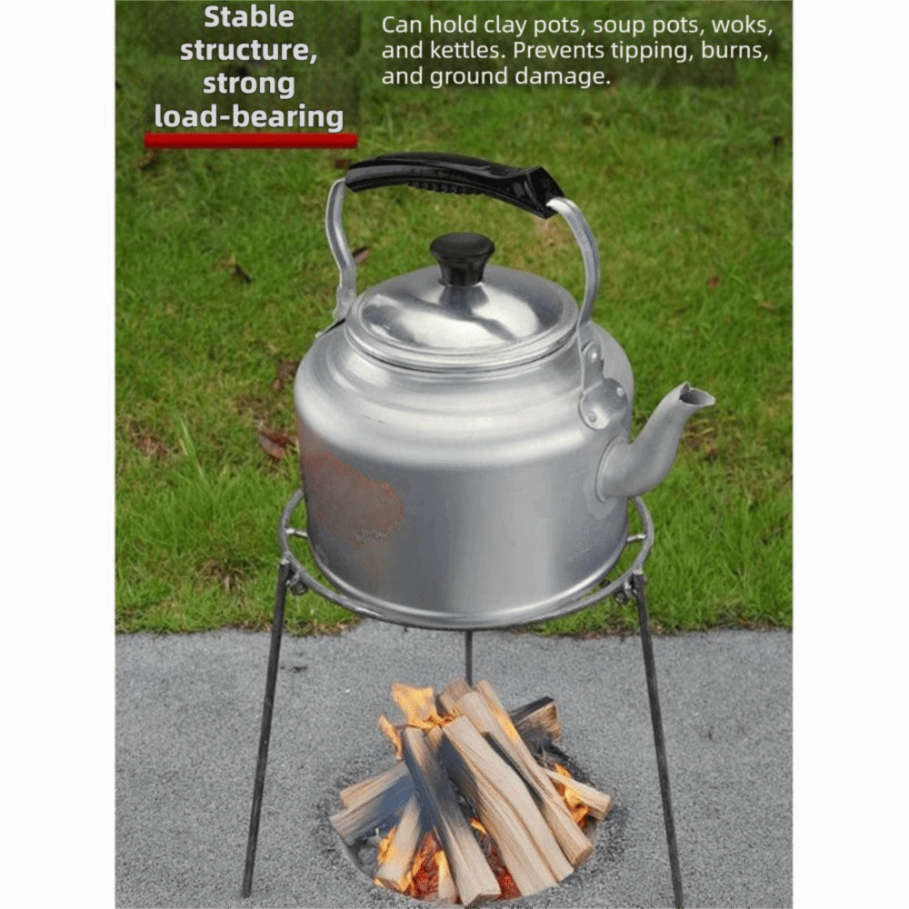 Tripé Dobrável para Acampament - Campfire Cooking avaliação e preço