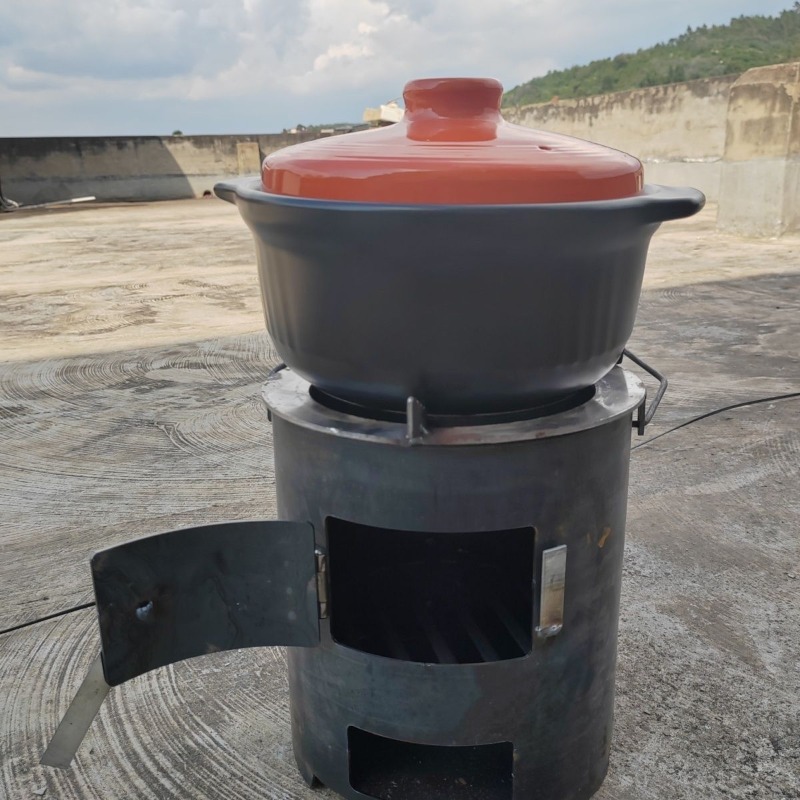Fogão Multifuncional a Lenha e - Camping Cooking Fire Stove avaliação e preço