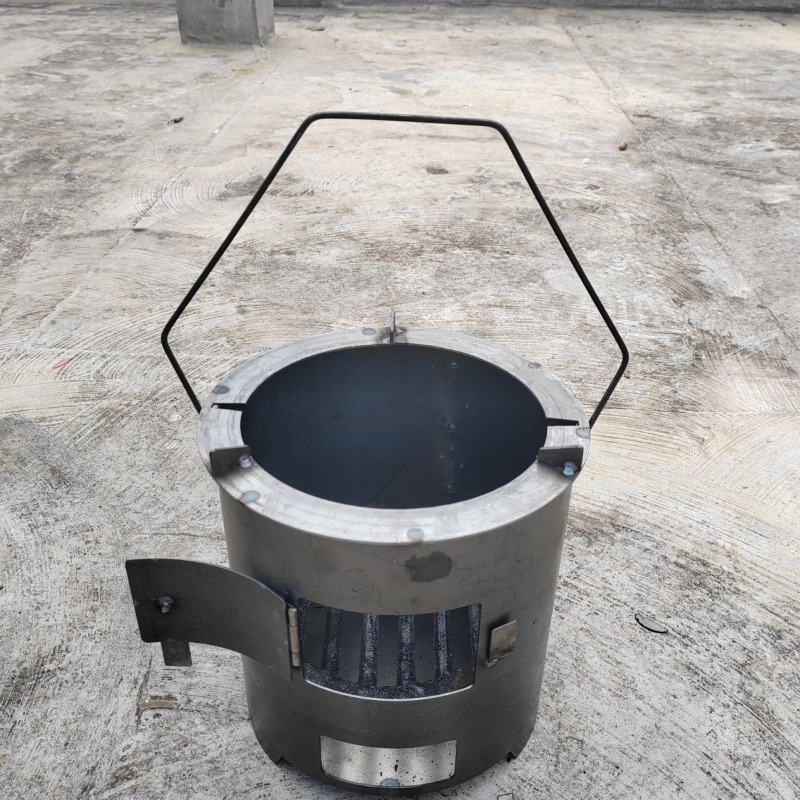 Fogão Multifuncional a Lenha e - Camping Cooking Fire Stove avaliação e preço