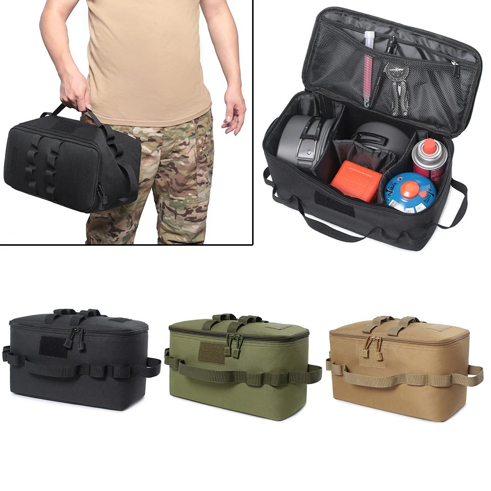 Bolsa tática saco de armazenam - Camping Cooking Organizer avaliação e preço