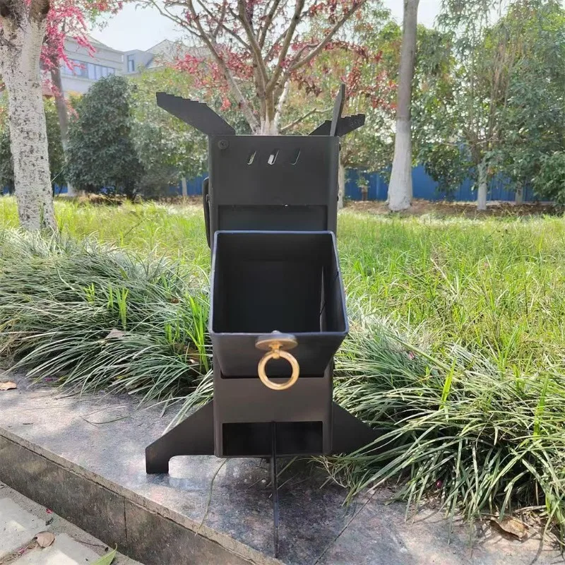 Fogão a Lenha Portátil Integra - Camping Cooking Fire Stove avaliação e preço
