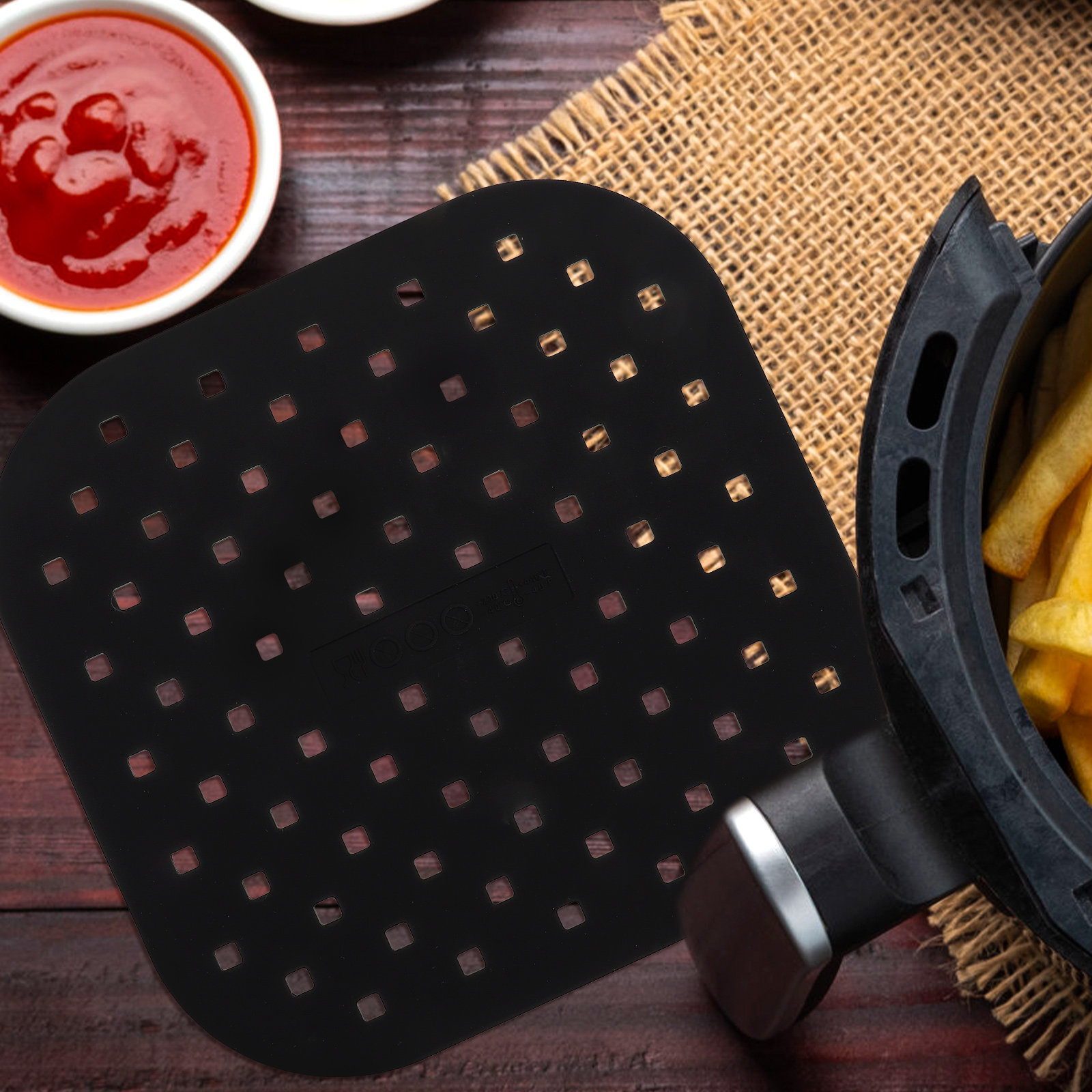 2 Peças Forro de Silicone Anti - Camping Cooking Mat avaliação e preço