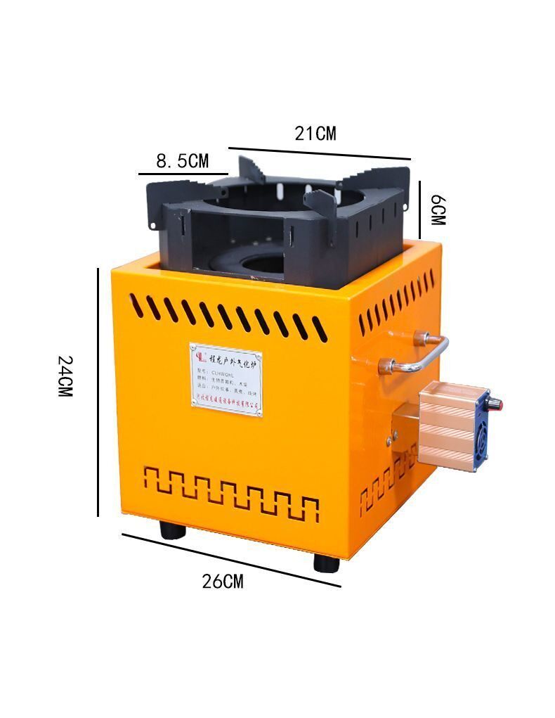 Fogão a lenha robusto para aca - Camping Cooking Fire Stove avaliação e preço