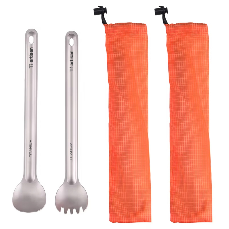 Tiartisan talheres de titânio  - Camping Cooking Cutlery Set avaliação e preço