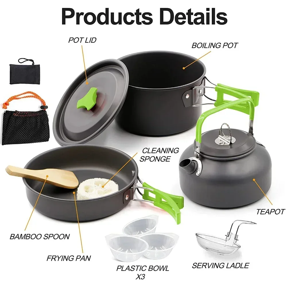 Conjunto de Cozinha para Campi - Camping Cooking Organizer avaliação e preço