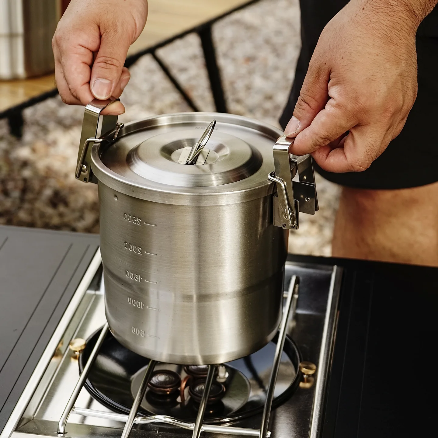 Conjunto Completo de Utensílio - Camping Cooking Full Set avaliação e preço