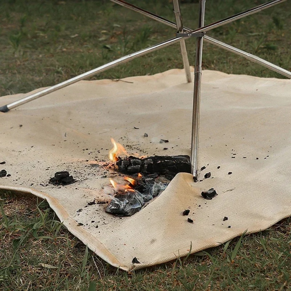 Manta de Fibra de Vidro para A - Camping Cooking Mat avaliação e preço