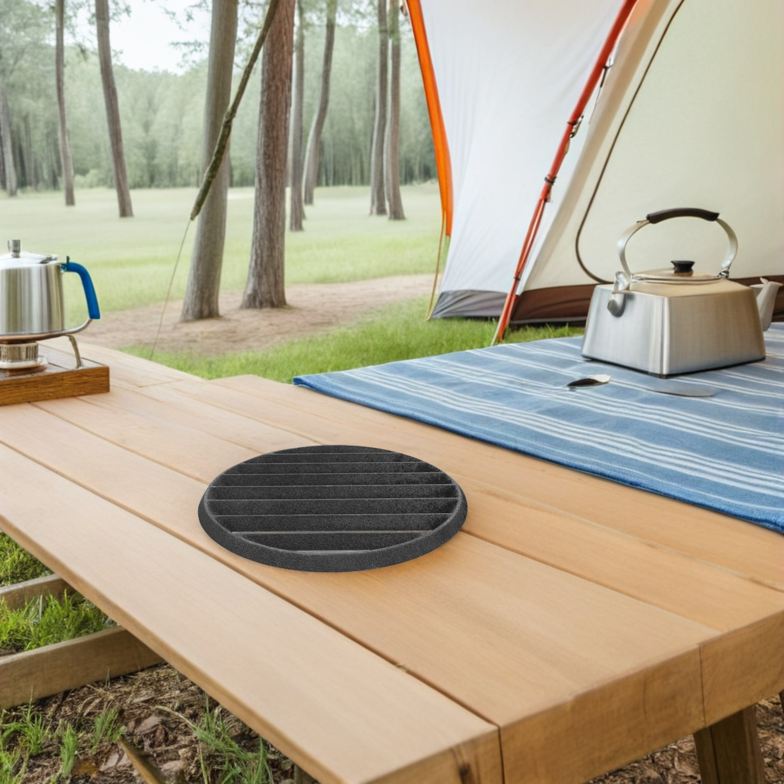 Grelha de Ferro Fundido para C - Campfire Cooking avaliação e preço