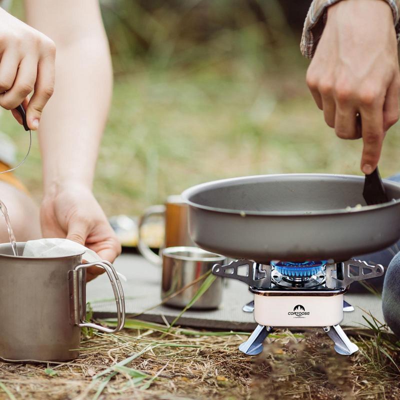 Fogão a gás dobrável 3500w, su - Camping Cooking Fire Stove avaliação e preço