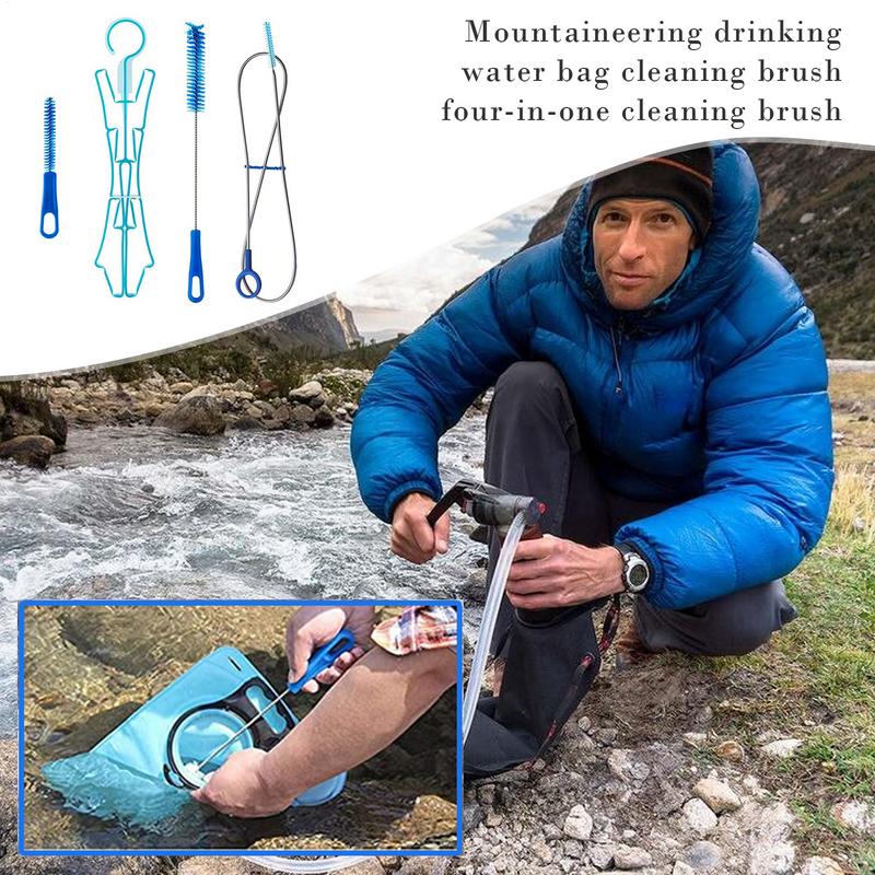 Kit de escova de limpeza de be - Camping Cooking Organizer avaliação e preço