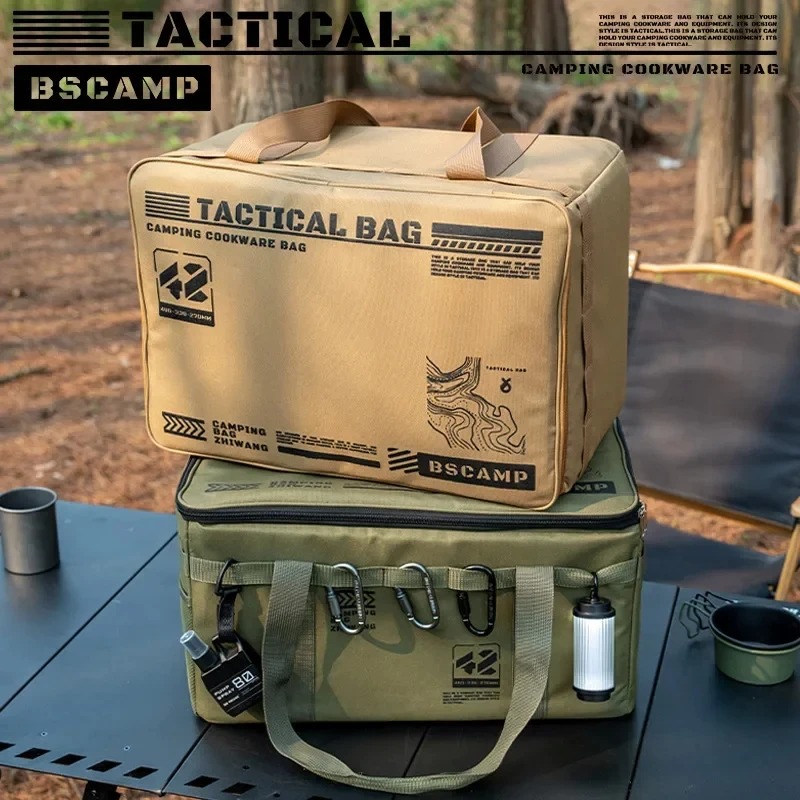 Bolsa Tática Dobrável Isolada  - Camping Cooking Organizer avaliação e preço