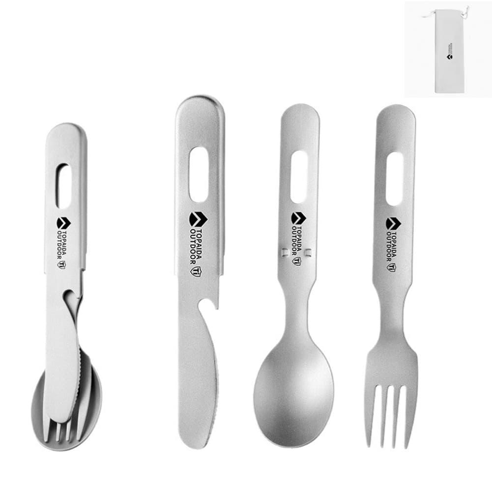 Conjunto de talheres portáteis - Camping Cooking Cutlery Set avaliação e preço