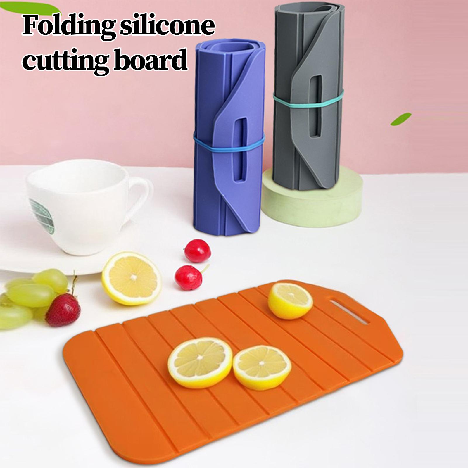 Tábua de corte dobrável de sil - Camping Cooking Mat avaliação e preço