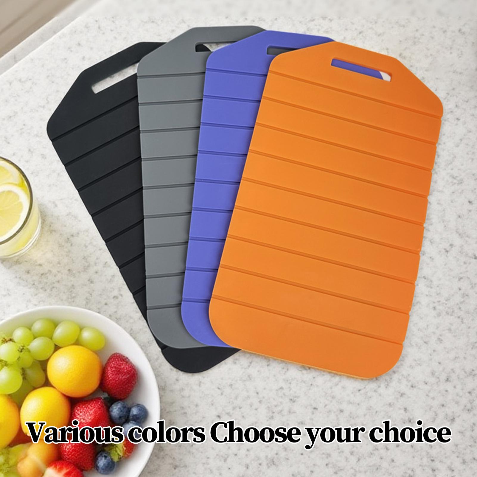 Tábua de corte dobrável de sil - Camping Cooking Mat avaliação e preço