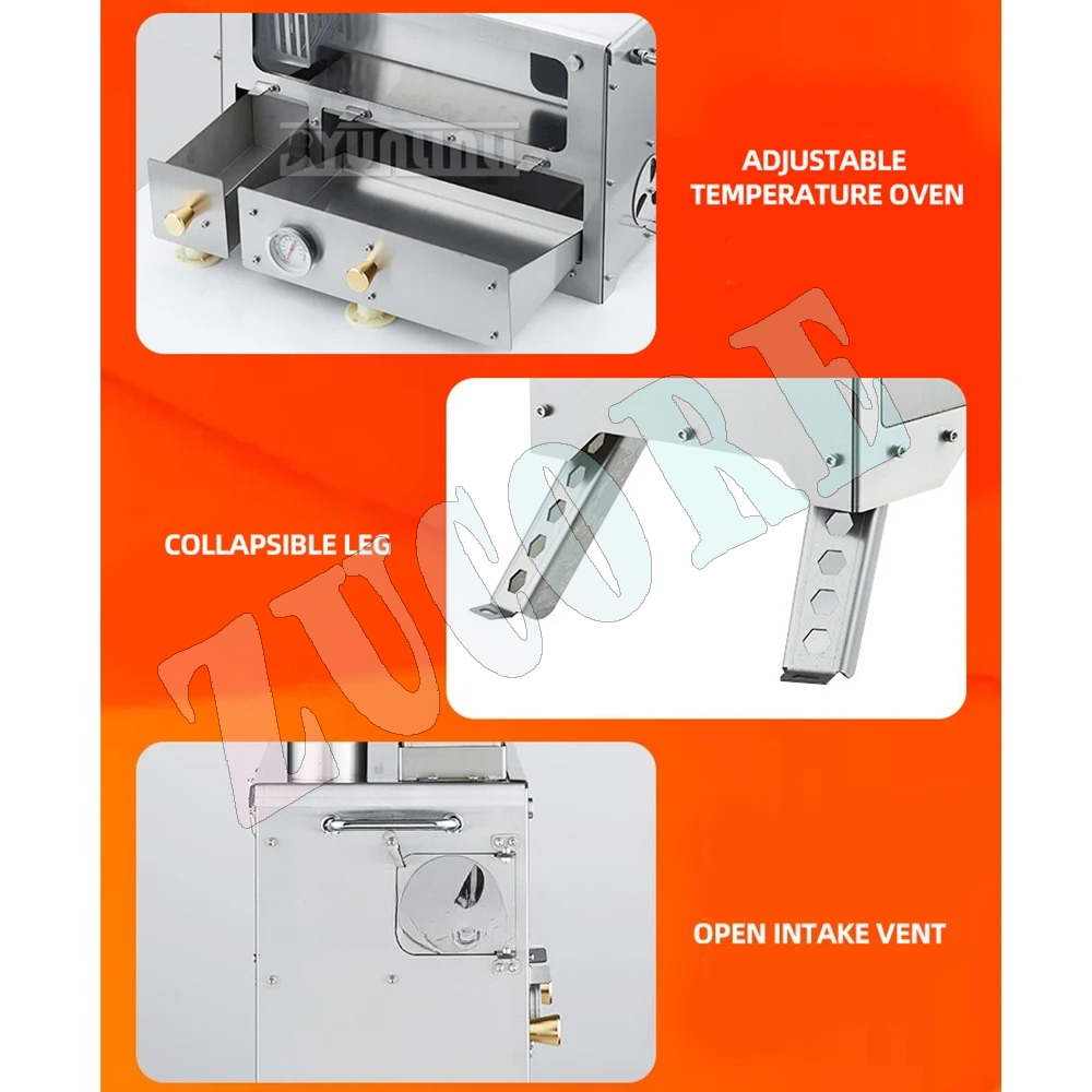 Aquecedor de madeira portátil  - Camping Cooking Fire Stove avaliação e preço