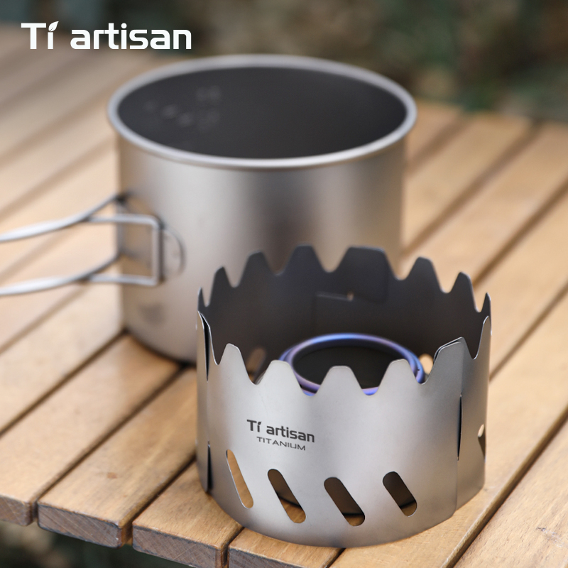 Protetor de Vento de Titânio T - Campfire Cooking avaliação e preço