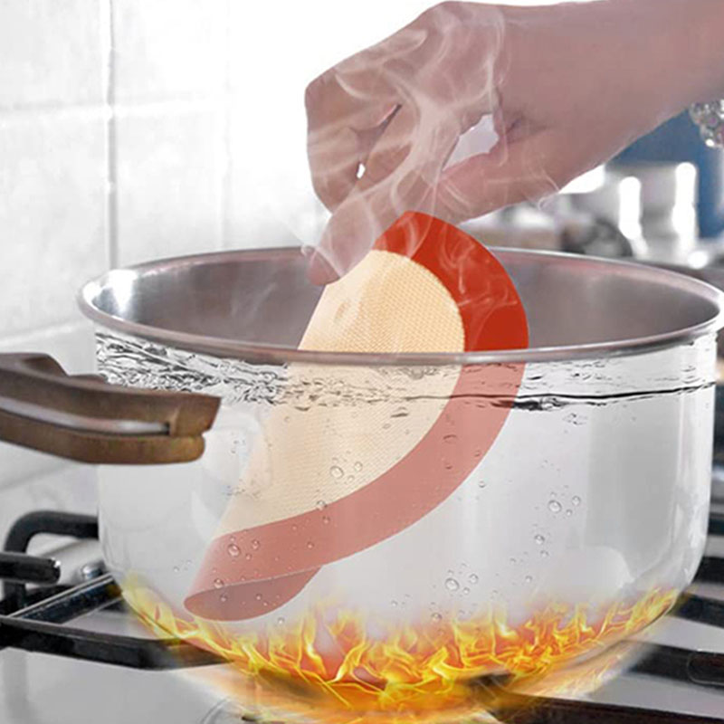 Tapete de Silicone Redondo par - Camping Cooking Mat avaliação e preço