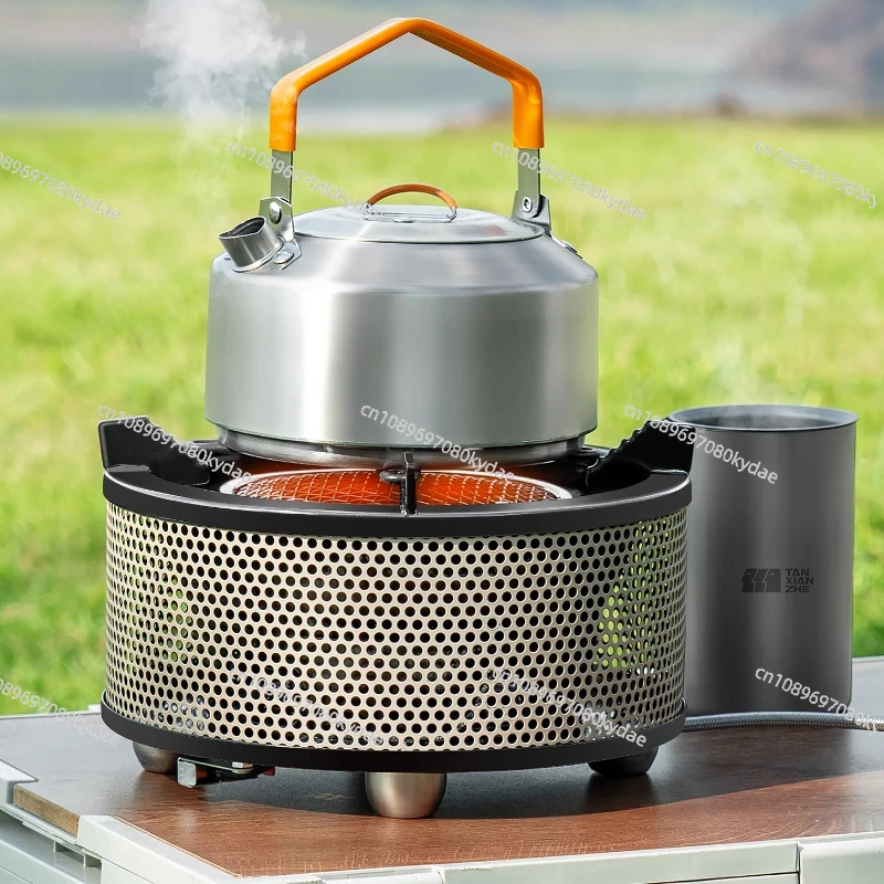 Fogão Portátil para Camping e  - Camping Cooking Full Set avaliação e preço