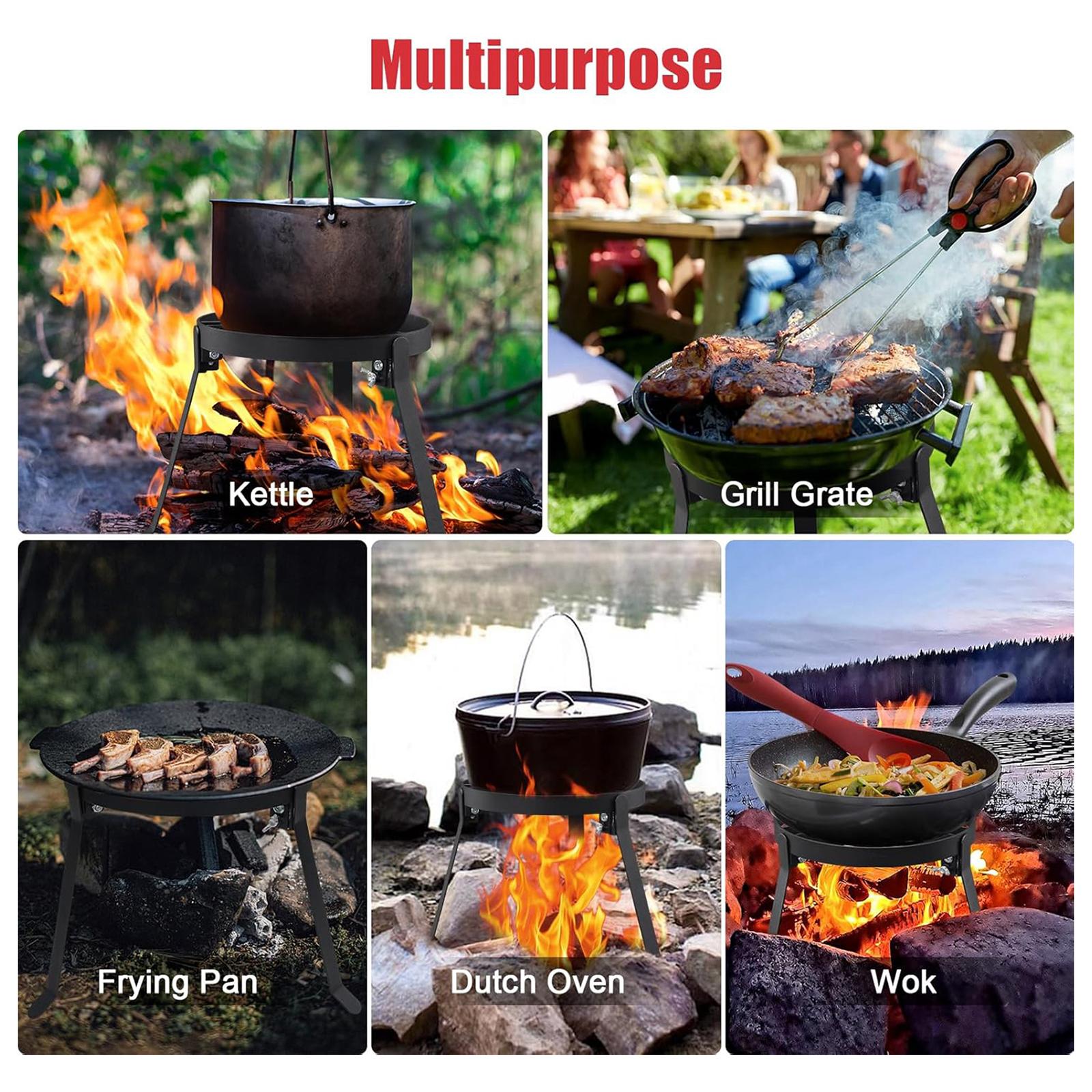 Suporte de Cozimento Dobrável  - Campfire Cooking avaliação e preço