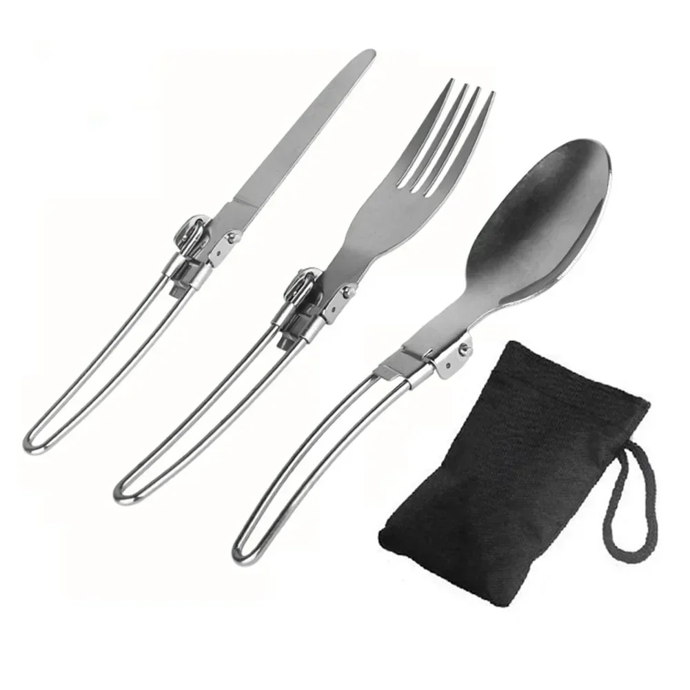 1 conjunto de acampamento ao a - Camping Cooking Cutlery Set avaliação e preço