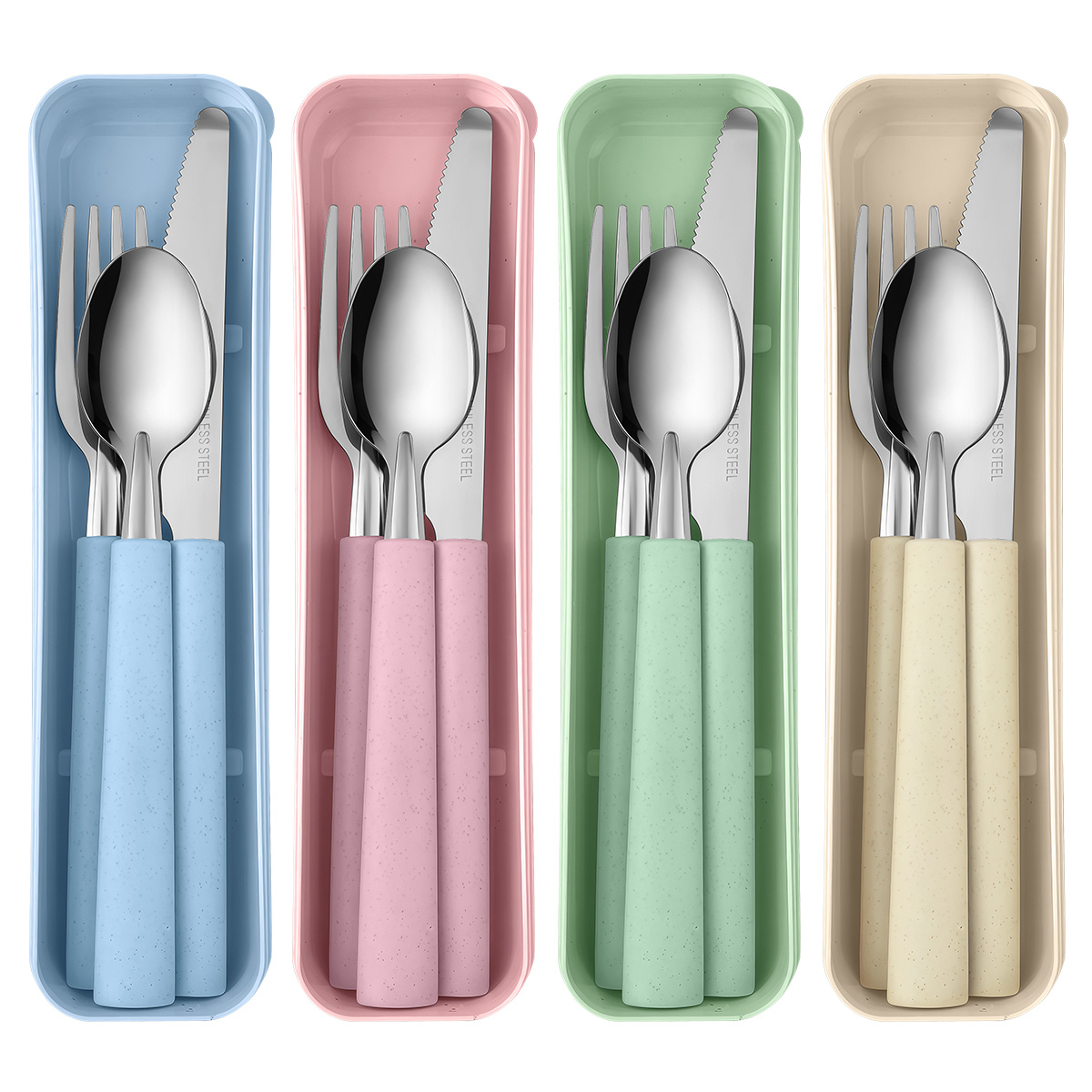 1 conjunto de talheres portáte - Camping Cooking Cutlery Set avaliação e preço