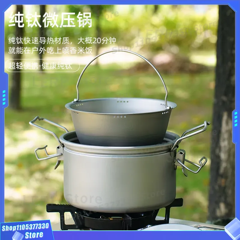 Panela de Camping em Titânio P - Camping Cooking Vessel avaliação e preço