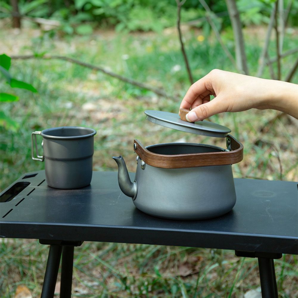Chaleira de água para acampame - Camping Cooking Vessel avaliação e preço