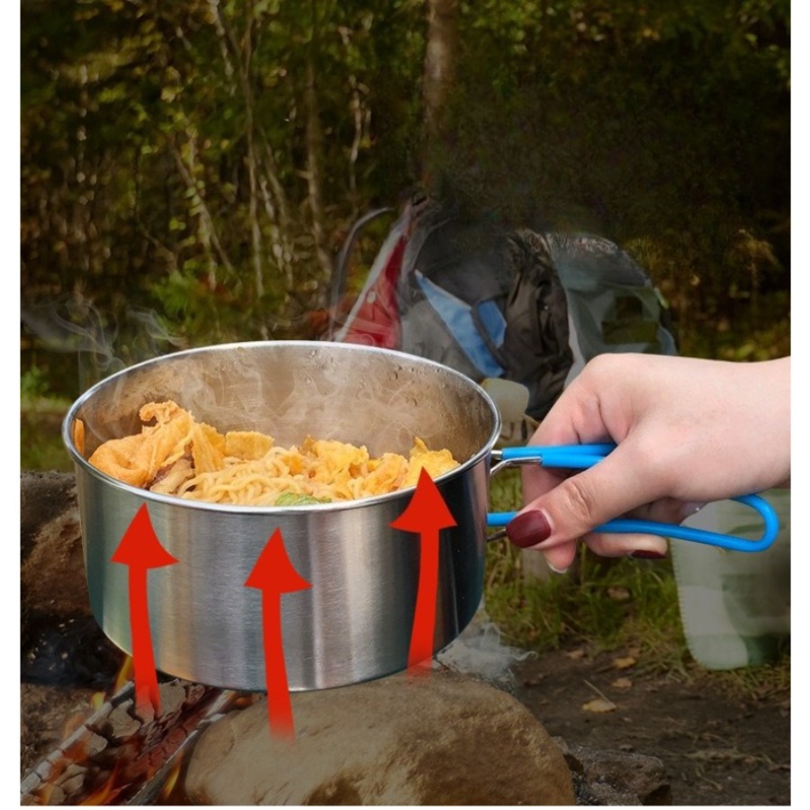 Conjunto de Utensílios de Cozi - Camping Cooking Full Set avaliação e preço