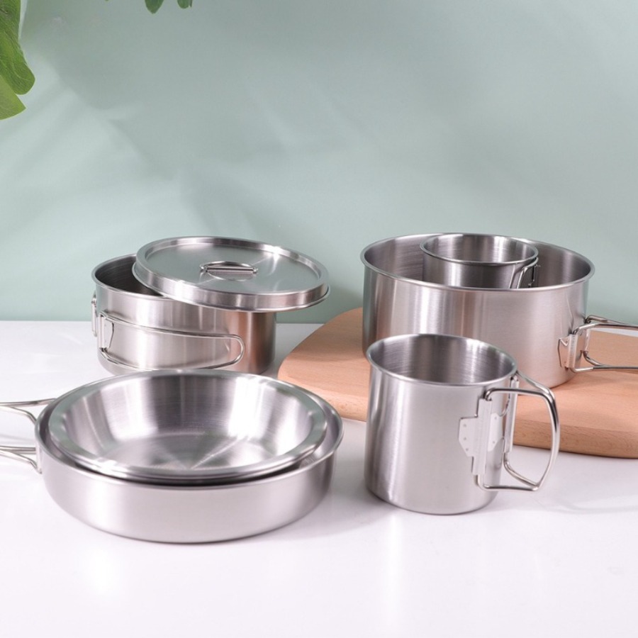 Conjunto de Utensílios de Cozi - Camping Cooking Full Set avaliação e preço