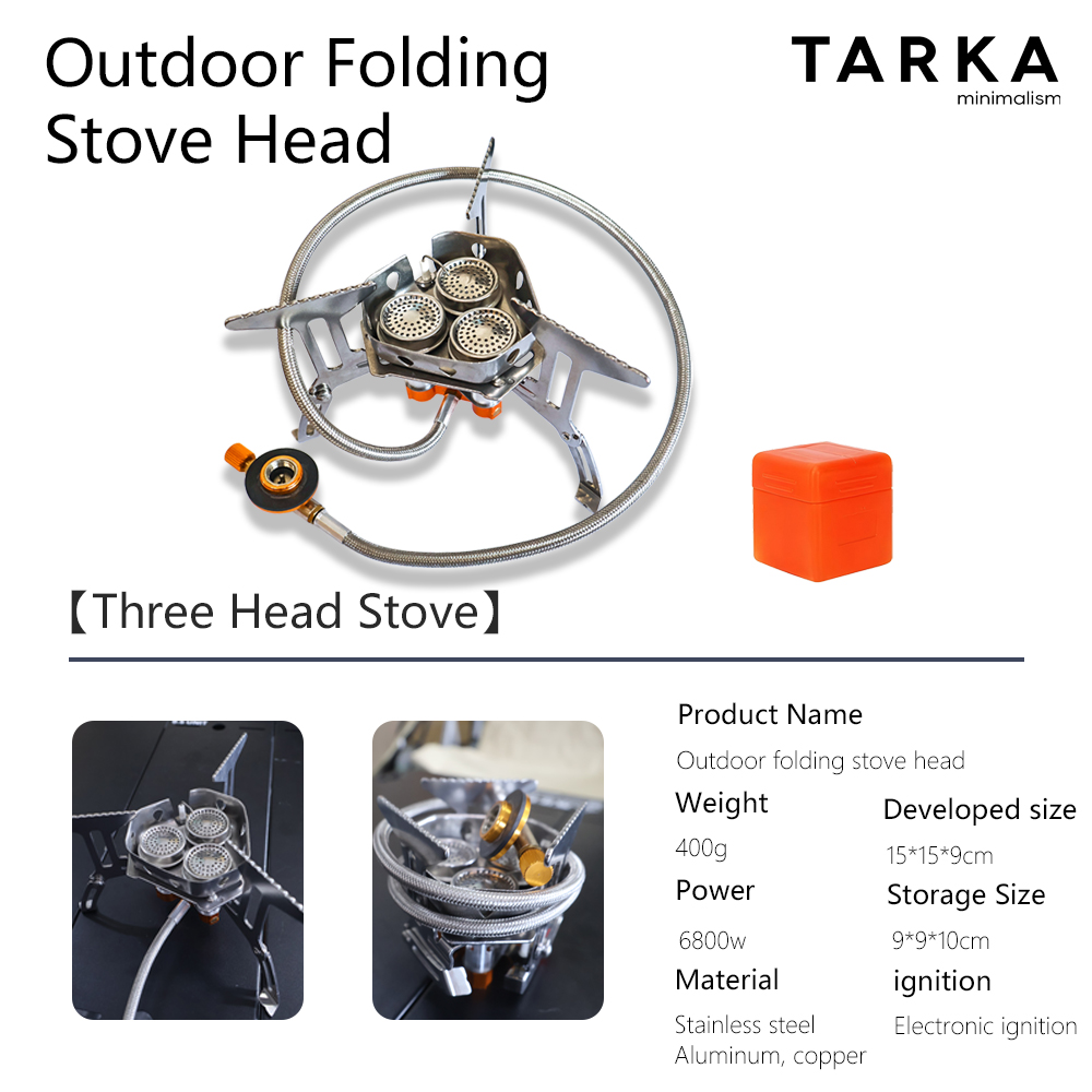 Fogão a Gás para Camping TARKA - Campfire Cooking avaliação e preço
