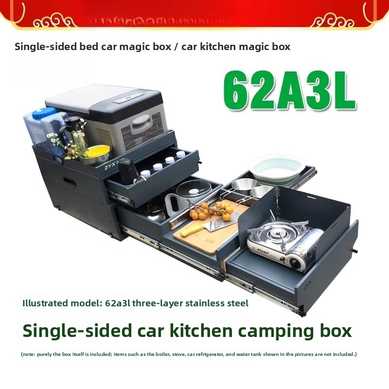 Cozinha Portátil e Caixa de Ar - Camping Cooking Organizer avaliação e preço
