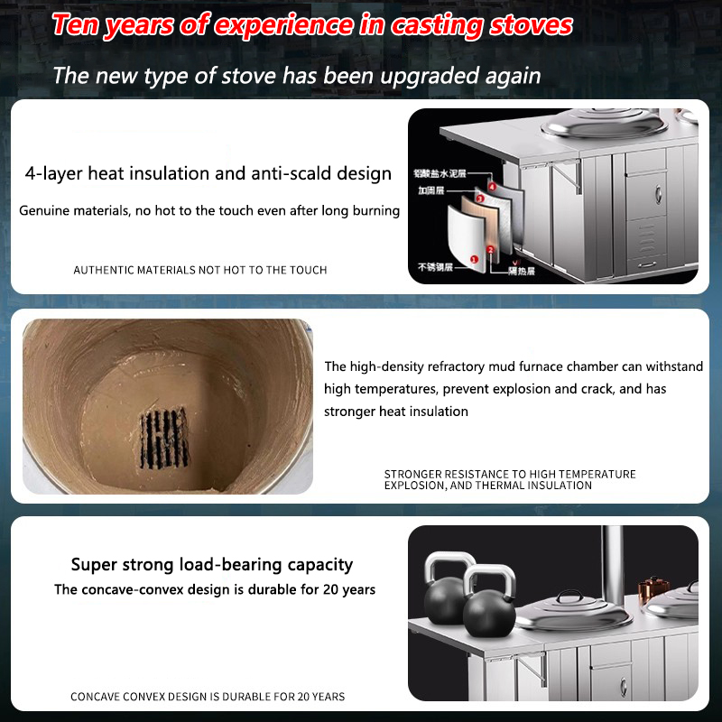Fogão a Lenha Portátil de Alta - Camping Cooking Fire Stove avaliação e preço