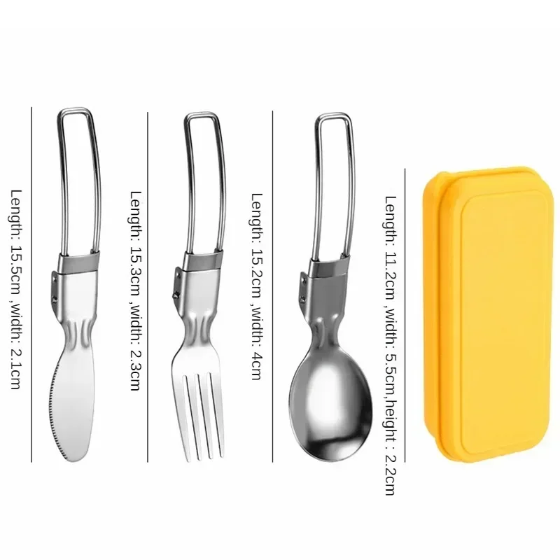 Conjunto de Talheres Portátil  - Camping Cooking Cutlery Set avaliação e preço